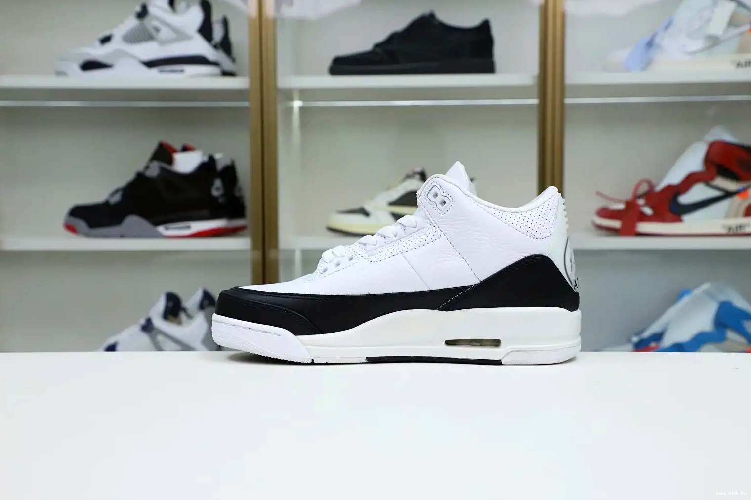 JORDAN SP 'WHITE' Kimikick X DESIGN RETRO FRAGMENT AIR 3 0718